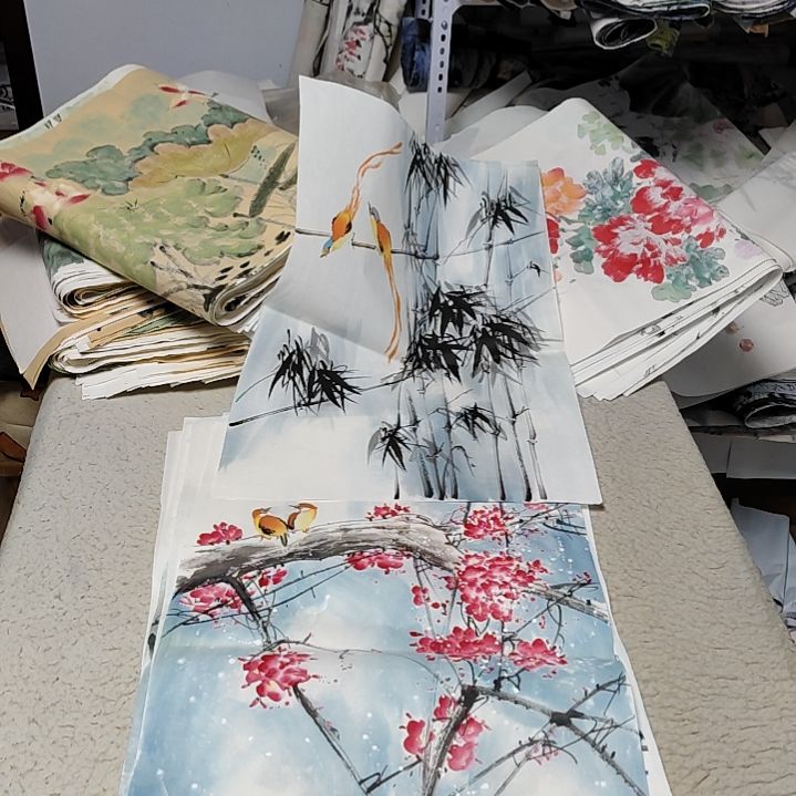 和***尘国画落款卡章后台备注