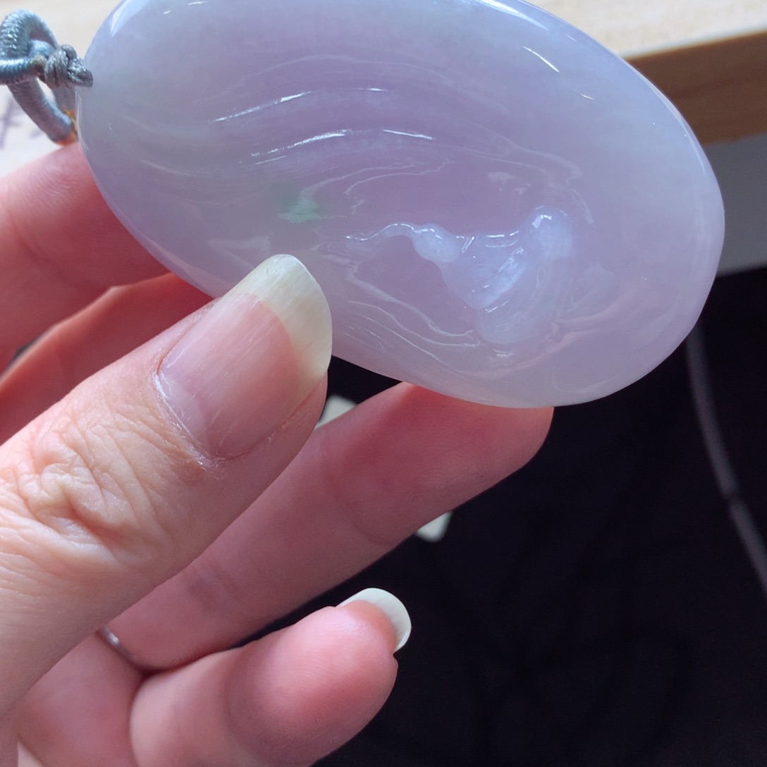 翡翠颈饰未镶嵌吊坠