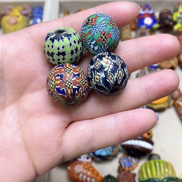 琉璃颈饰下播福利珠子一组042