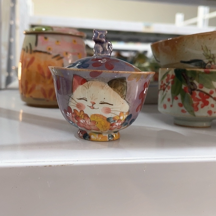 陶景德镇釉下手绘陶瓷 