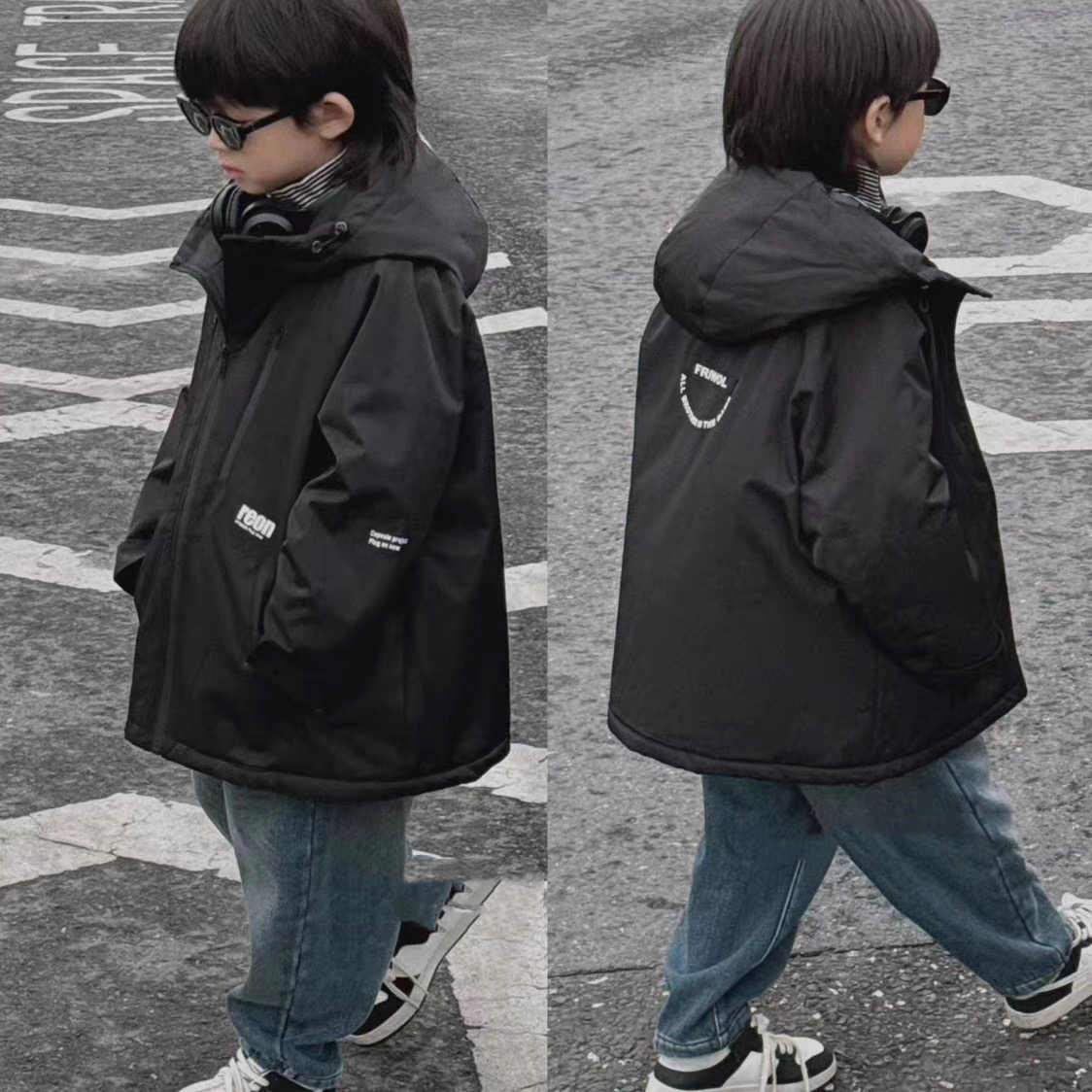 现货      2024冬季儿童新款棉服女童男童外套3298