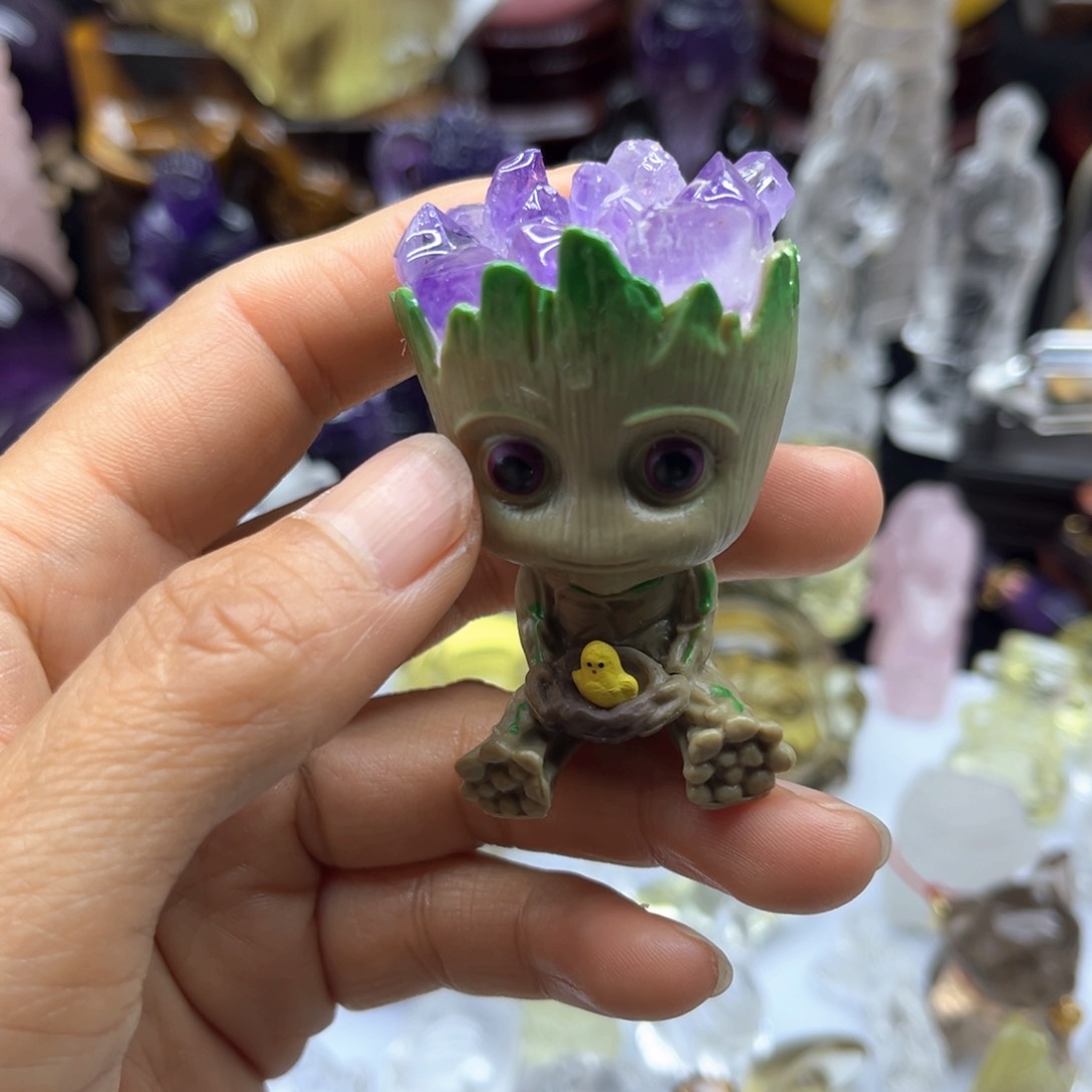 水晶摆件未镶嵌水晶