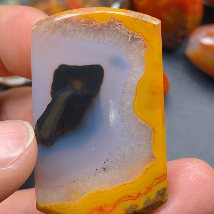 玛瑙/玉髓颈饰未镶嵌A****1