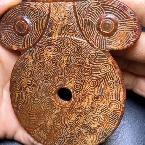 和田玉（糖玉）挂件未镶嵌