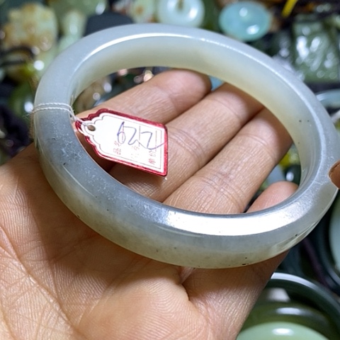 岫玉手镯未镶嵌62-61口径