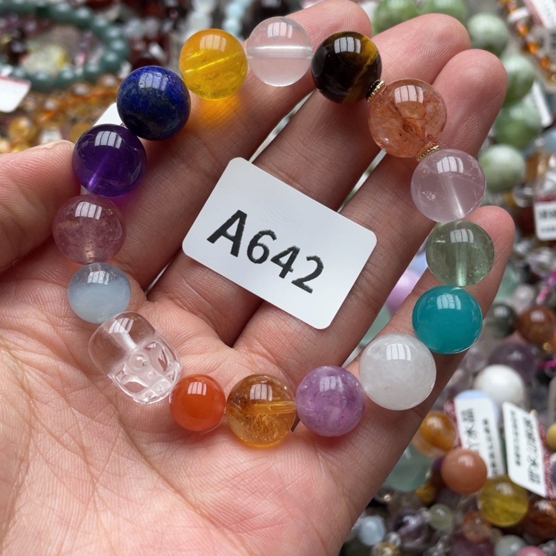 未镶嵌手链水晶手串