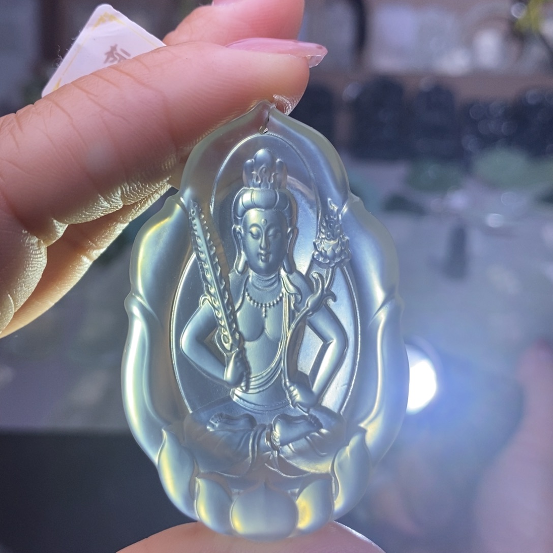 墨***者蛇纹石玉未镶嵌颈饰