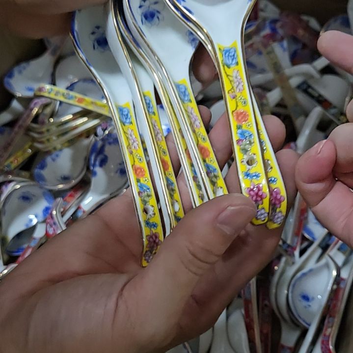 瓷片微瑕珐琅彩万花6个6666666