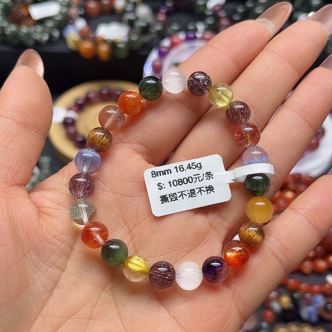 水晶手链未镶嵌手链