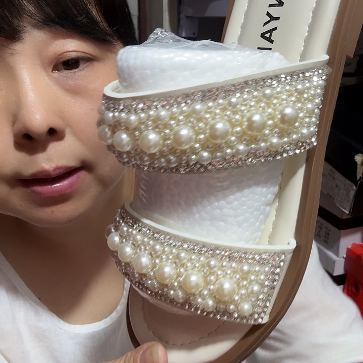 包头凉鞋669白38白