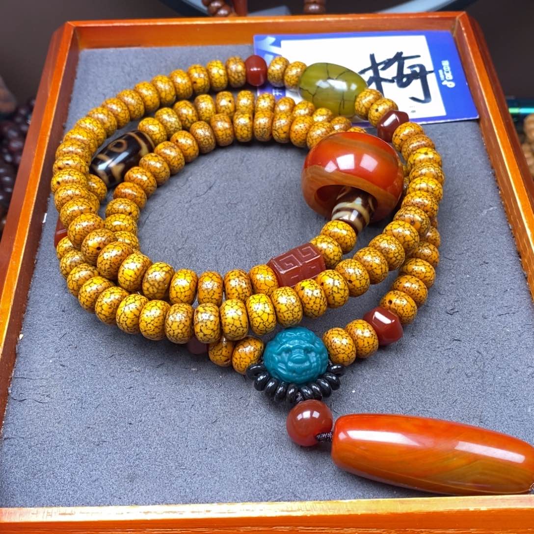 星月菩提吊坠有**得星月