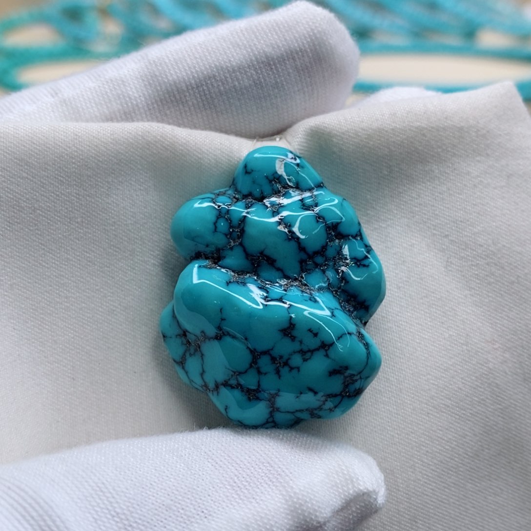 绿松石珠宝奇石未镶嵌