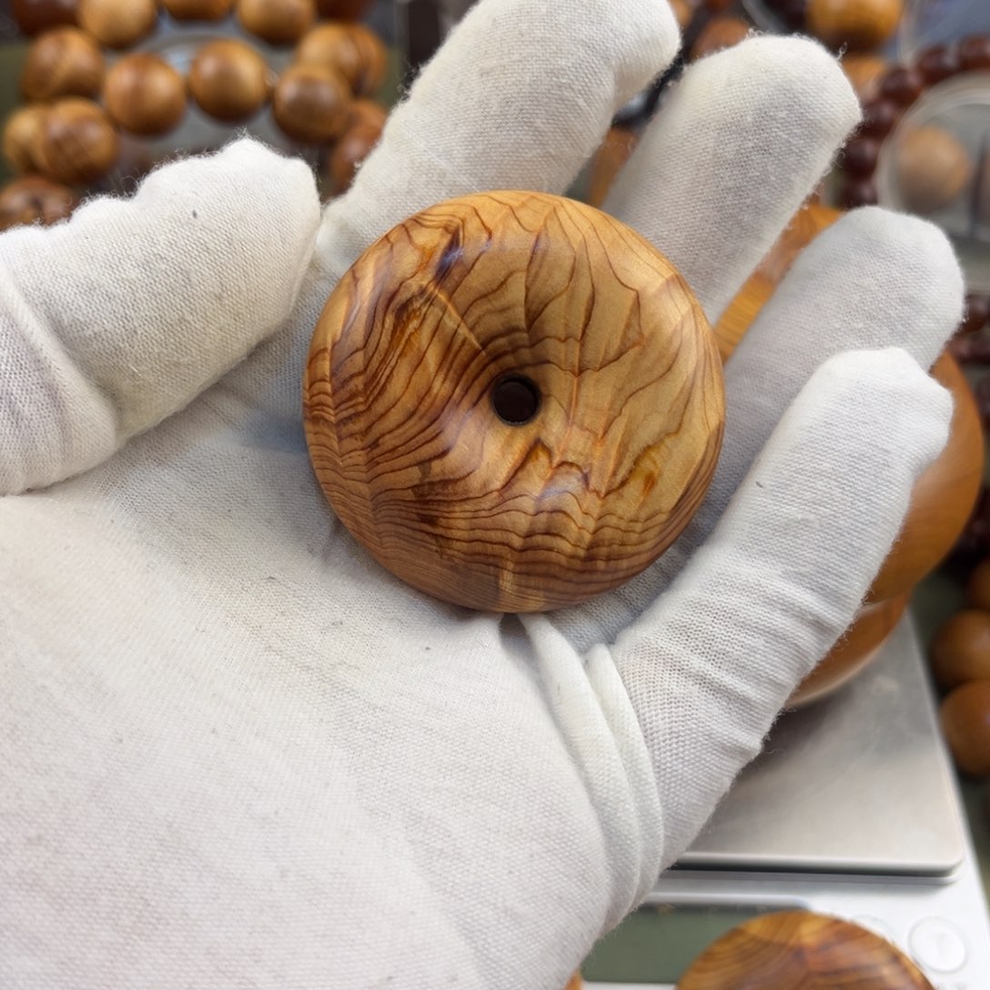 G***S无事牌柏木平安扣