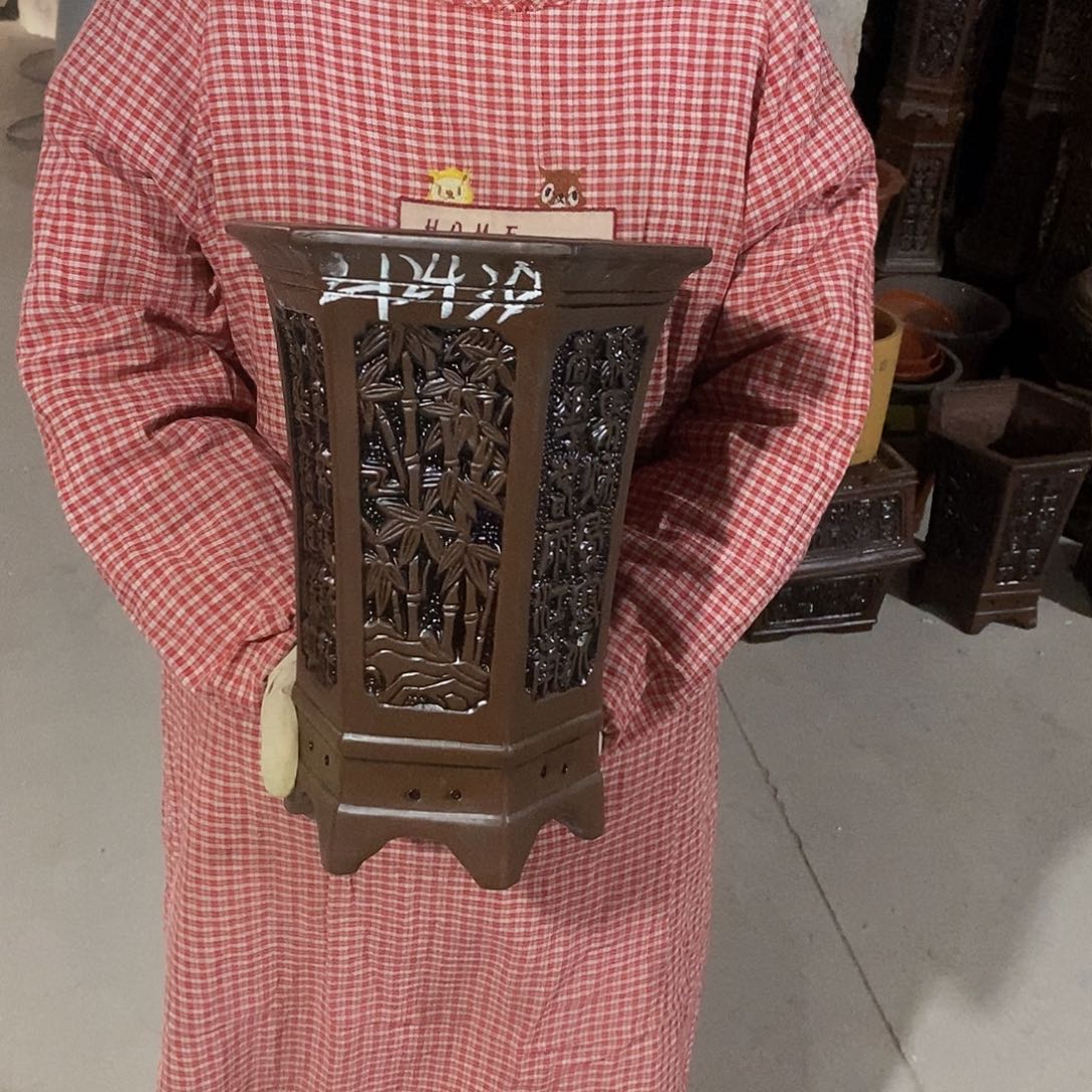 紫砂花盆紫砂花盆