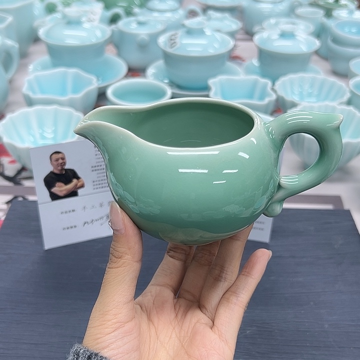 云间青瓷龙泉小米茶器