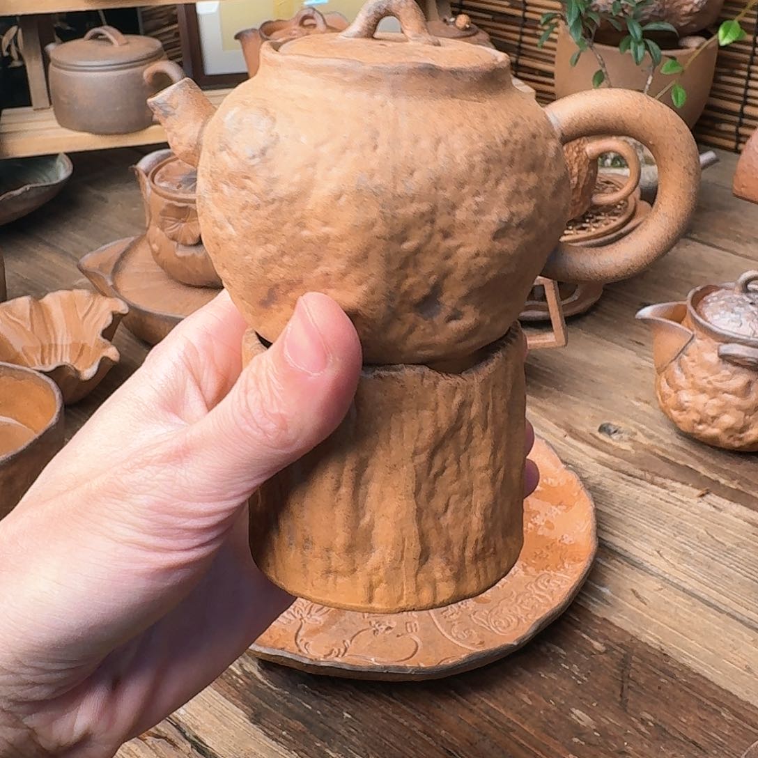 原矿老岩泥茶器系列