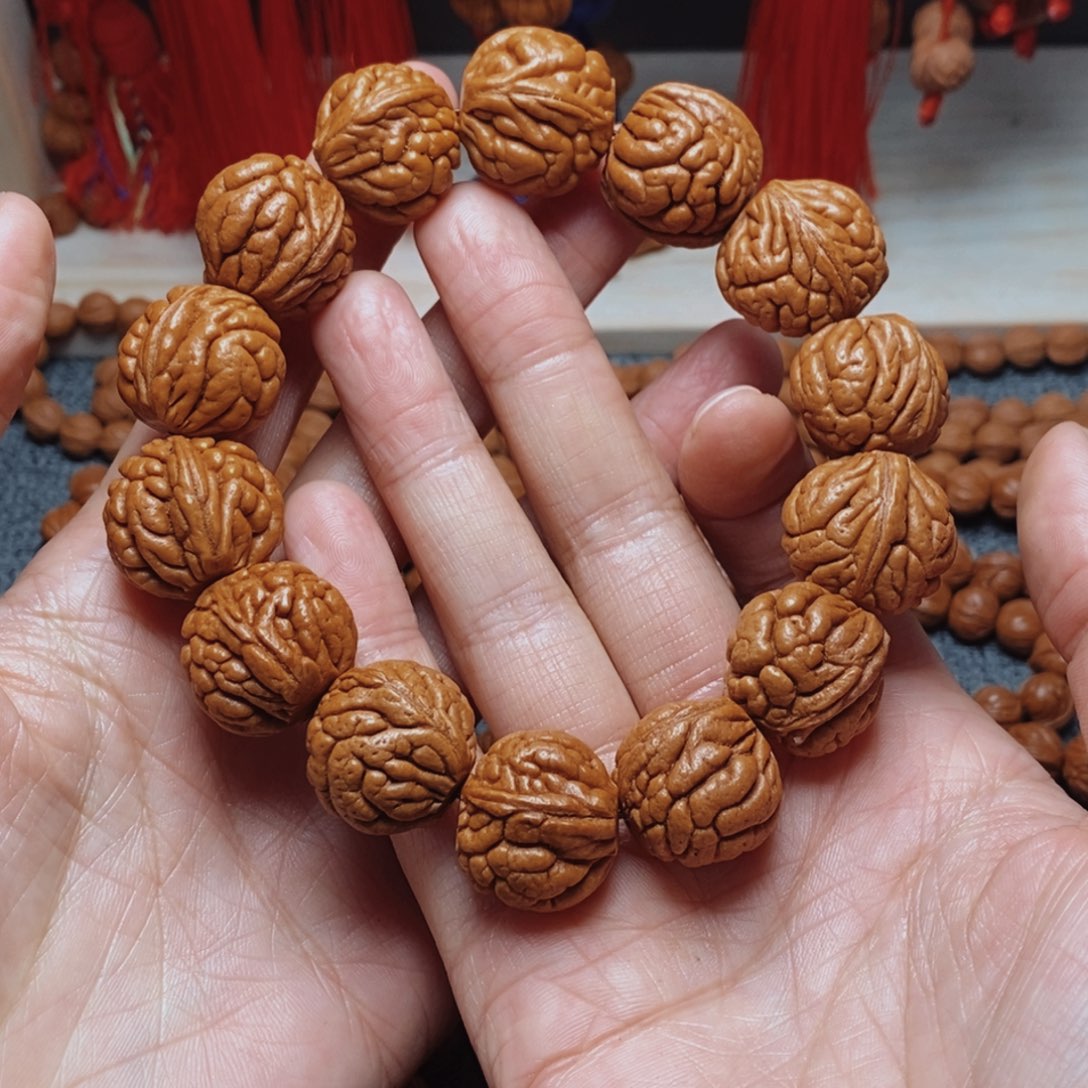 桃核吊坠桃枭手串1