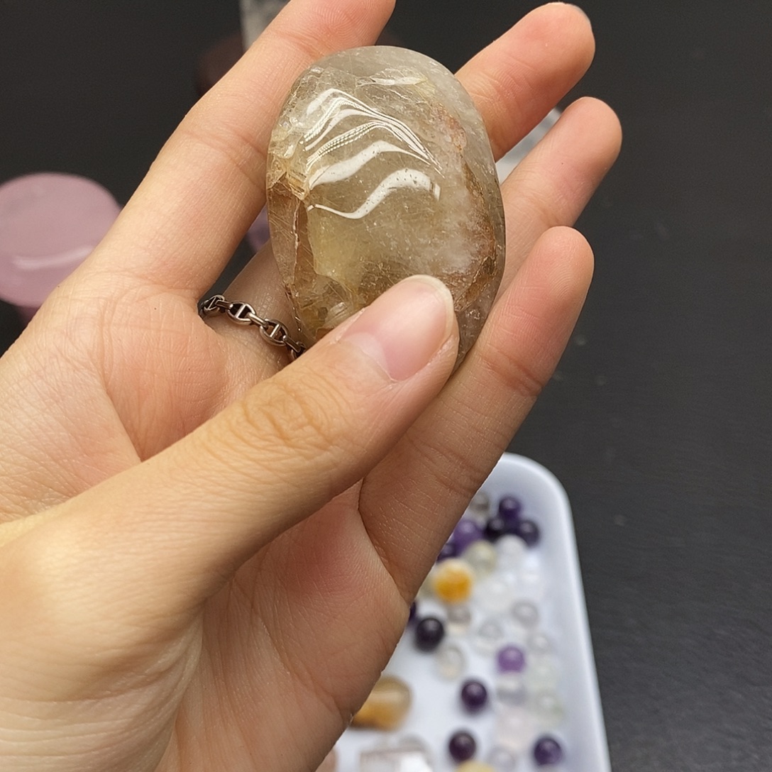 水晶未镶嵌珠宝半成品257水晶石