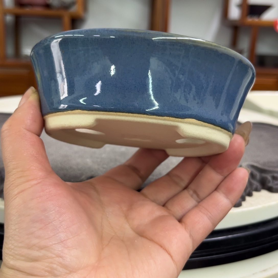 紫砂花盆瑕疵4-11-9。。。