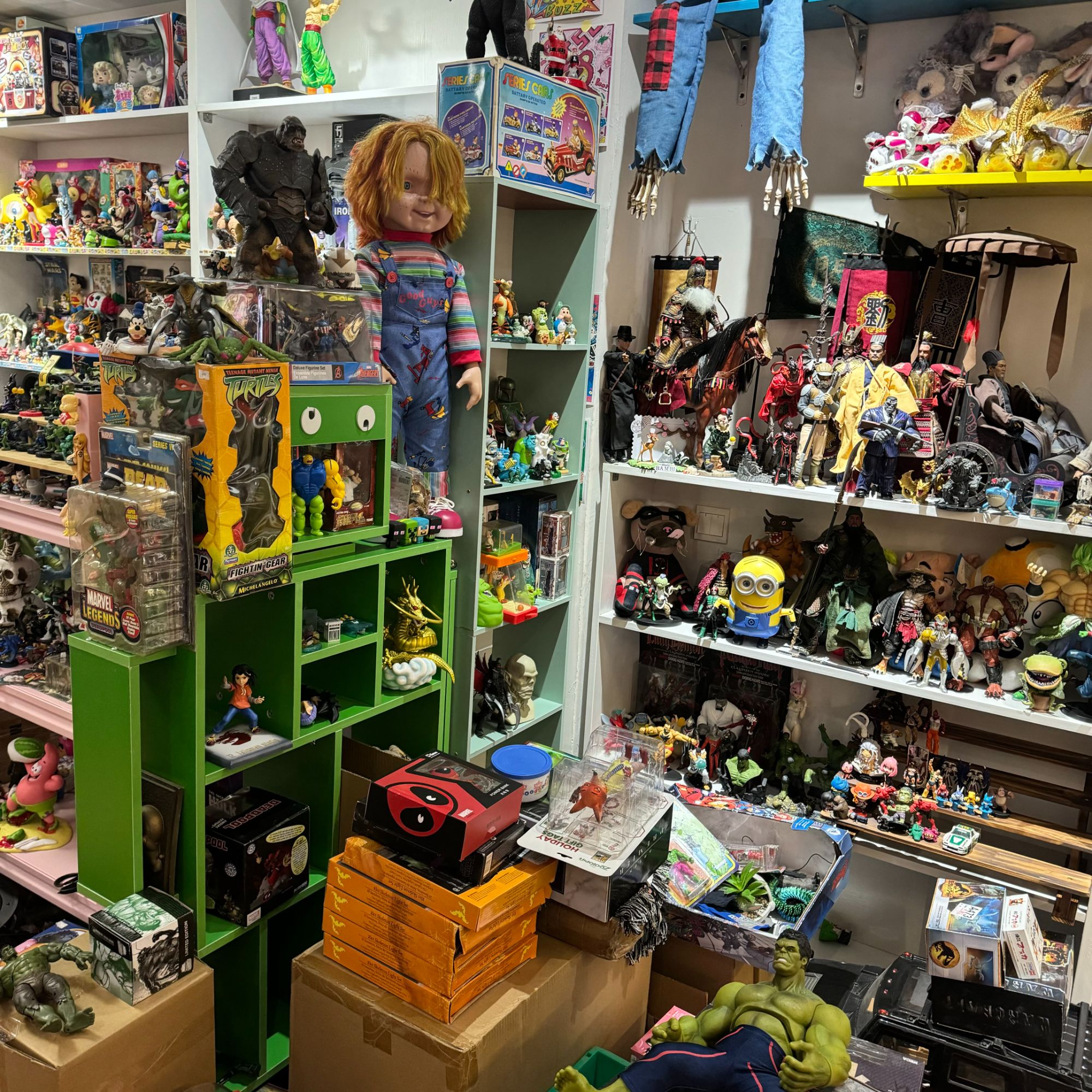 刘本豆中古散货玩具默认有瑕