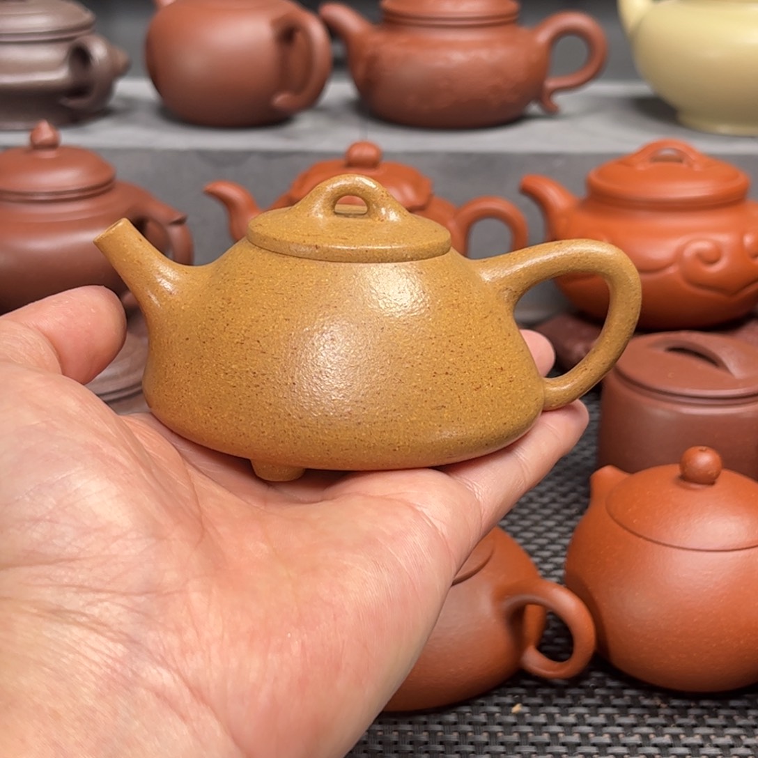 紫砂茶壶紫砂紫砂黄金段