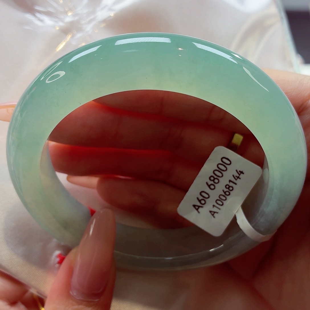 翡翠未镶嵌手镯22（14号）