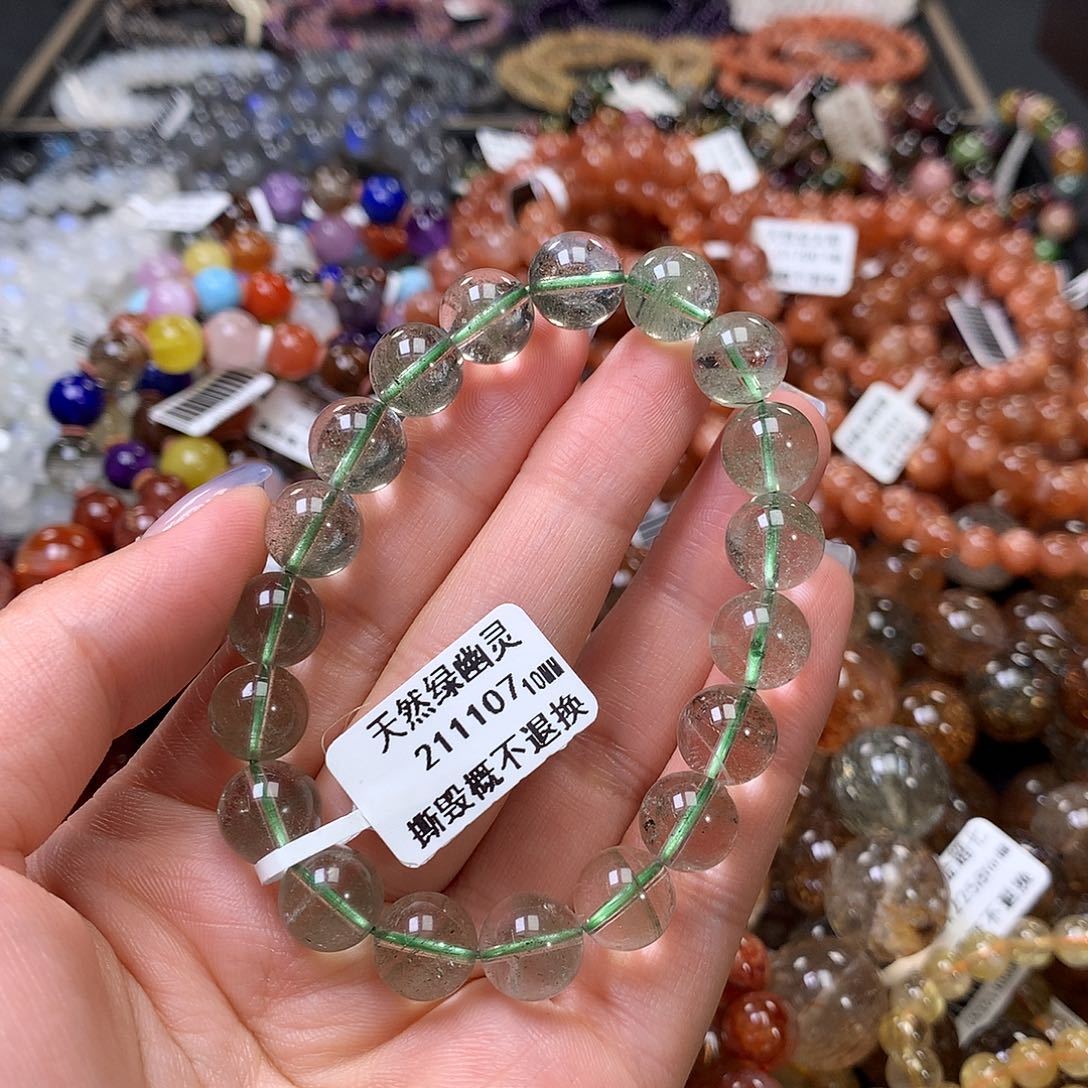 水晶手链未镶嵌，