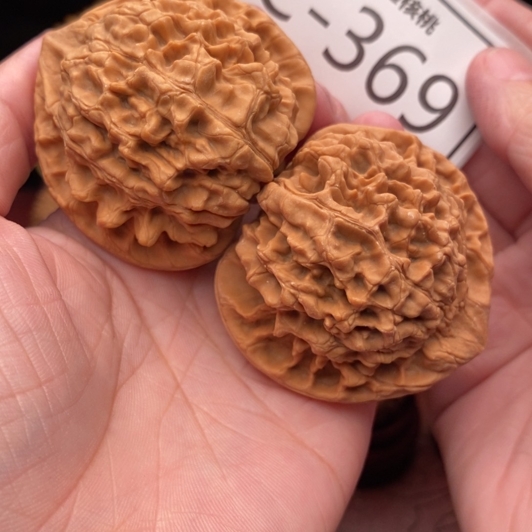 文玩核桃把件官帽48