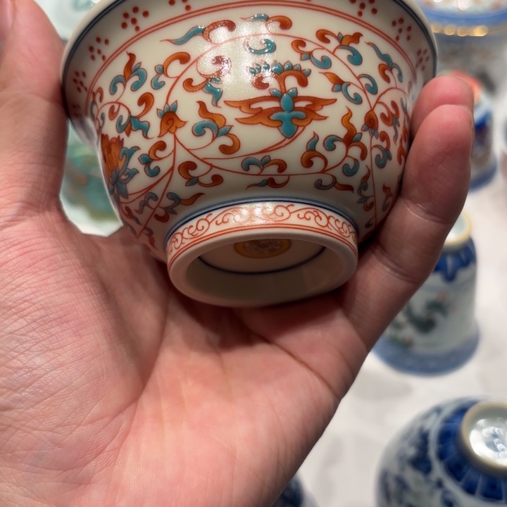 景德镇陶瓷杯子的