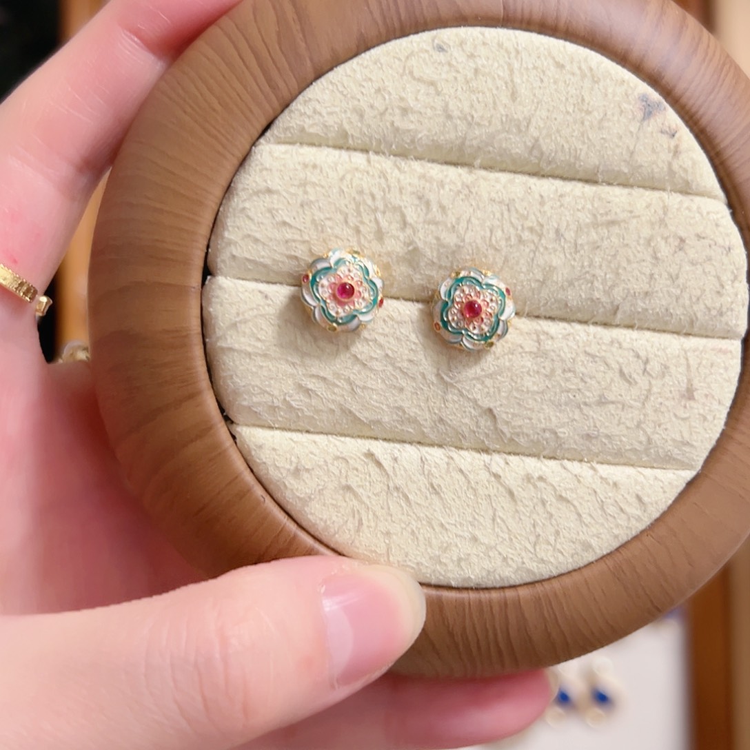 淡水珍珠银S925镶嵌天然珍珠