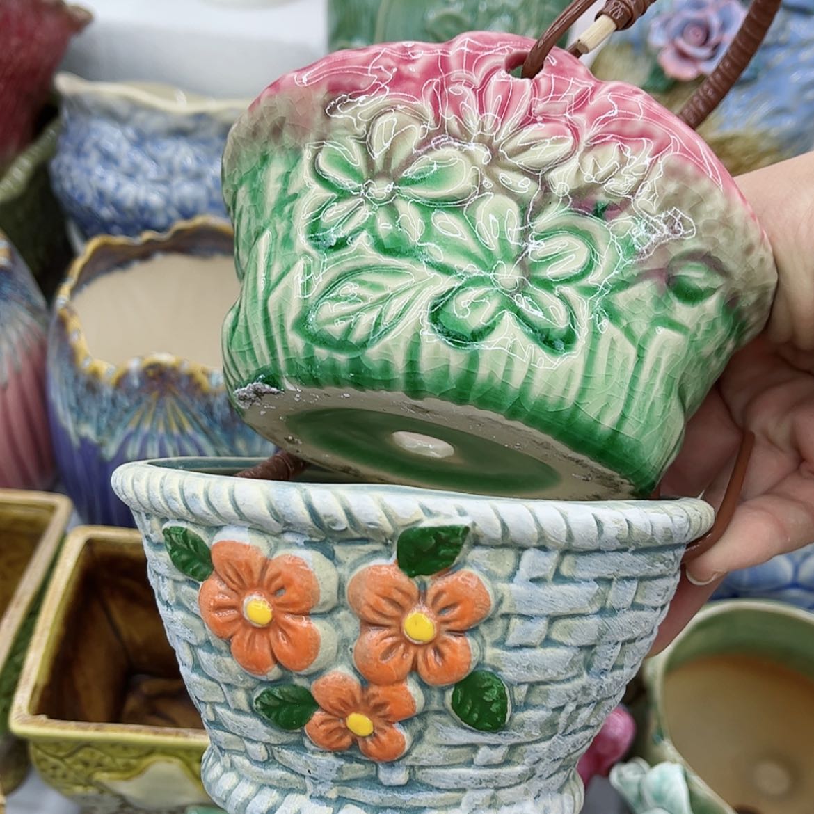 【闪购商品】陶瓷多肉绿植陶瓷花盆