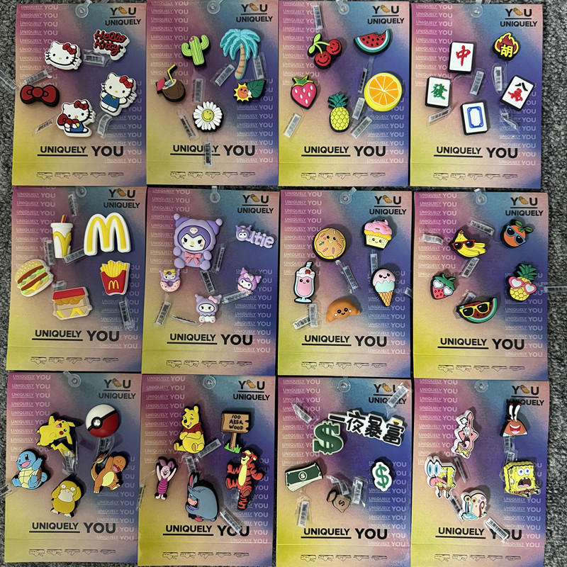 【卡通款拍一发二专属】趣味DIY鞋花卡通洞洞鞋鞋扣时尚搭配装饰