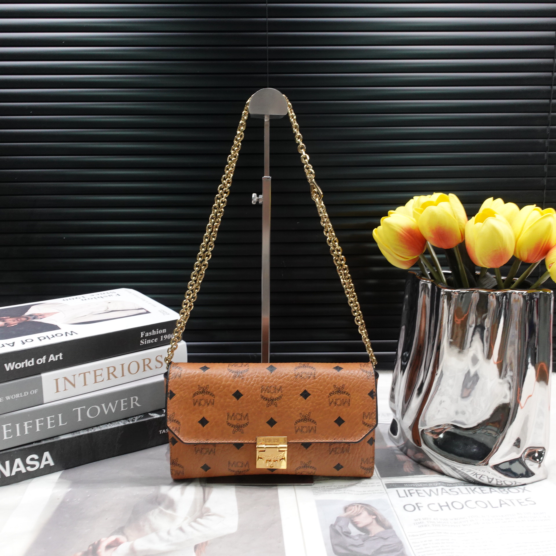 95新 MCM 单肩包/T20322387