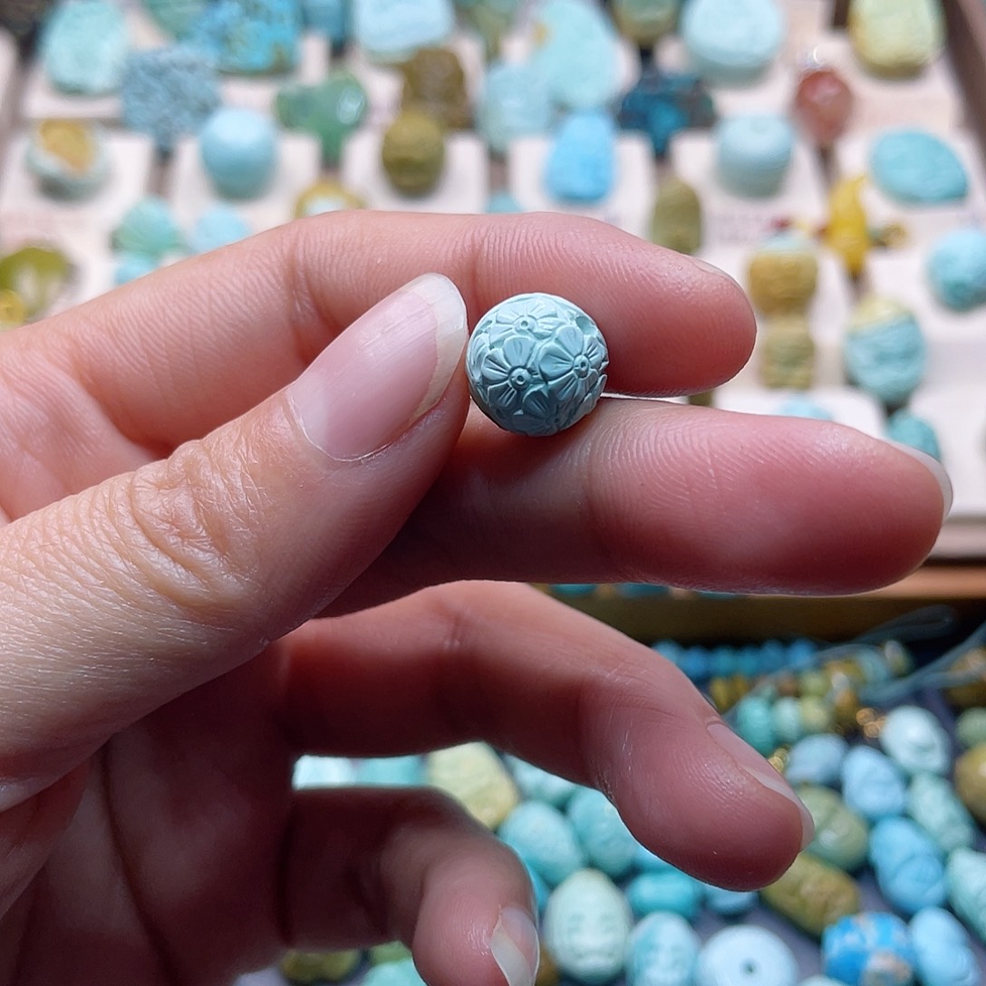 绿松石未镶嵌配饰