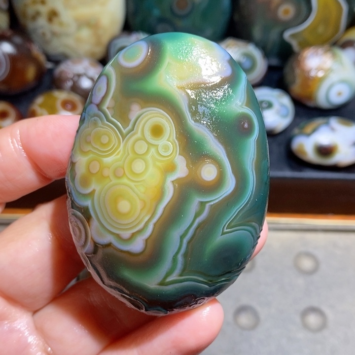 未镶嵌玛瑙/玉髓珠宝半成品8
