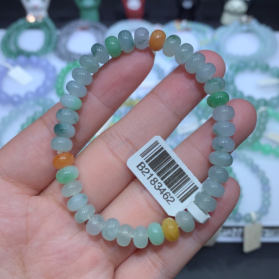翡翠未镶嵌手串天然