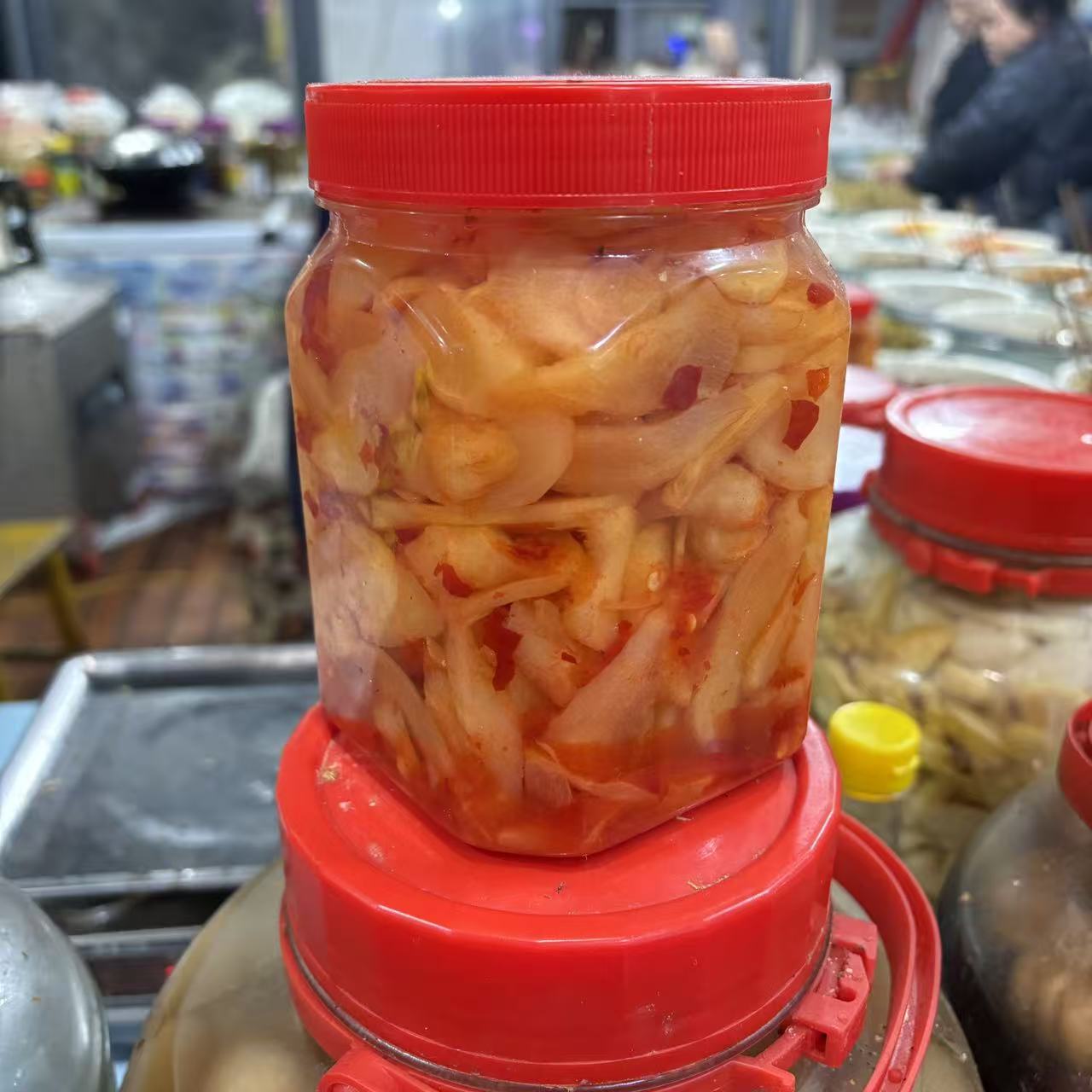 恩施土家族糟姜宣恩酸姜家乡风味农家自制手工制作