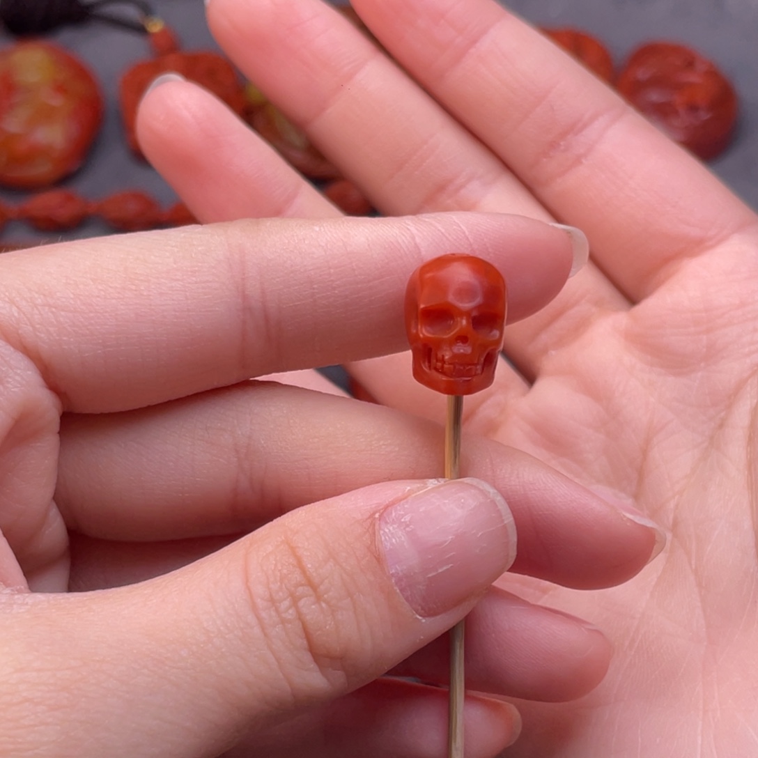 南红玛瑙未镶嵌配饰