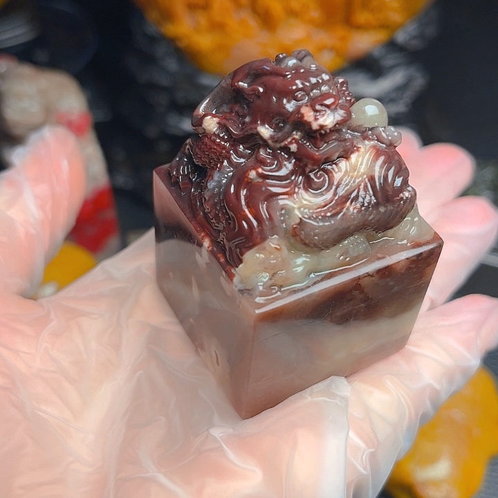 昌化石昌化冻石精品印章