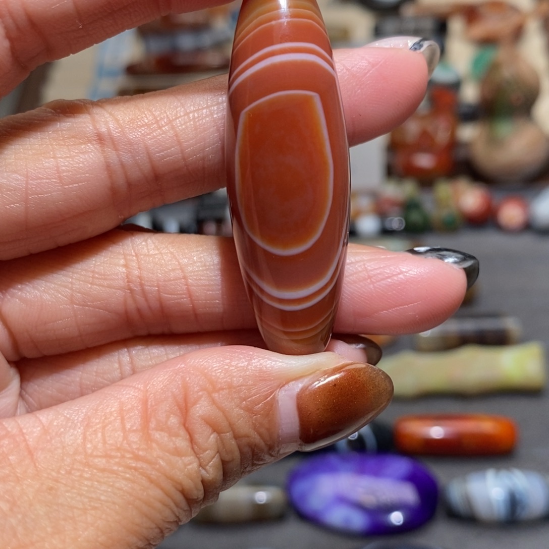 飞***空玛瑙/玉髓合金手链