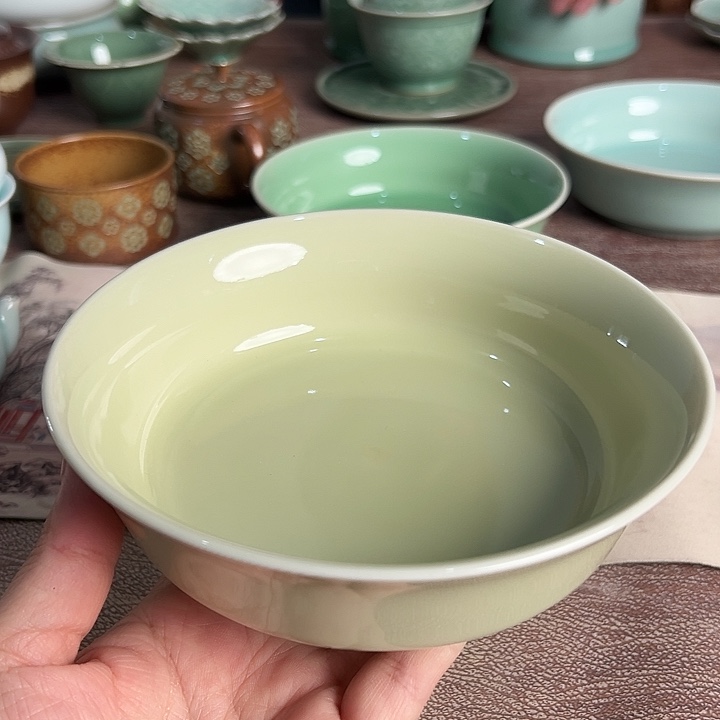 小米茶器龙泉青瓷