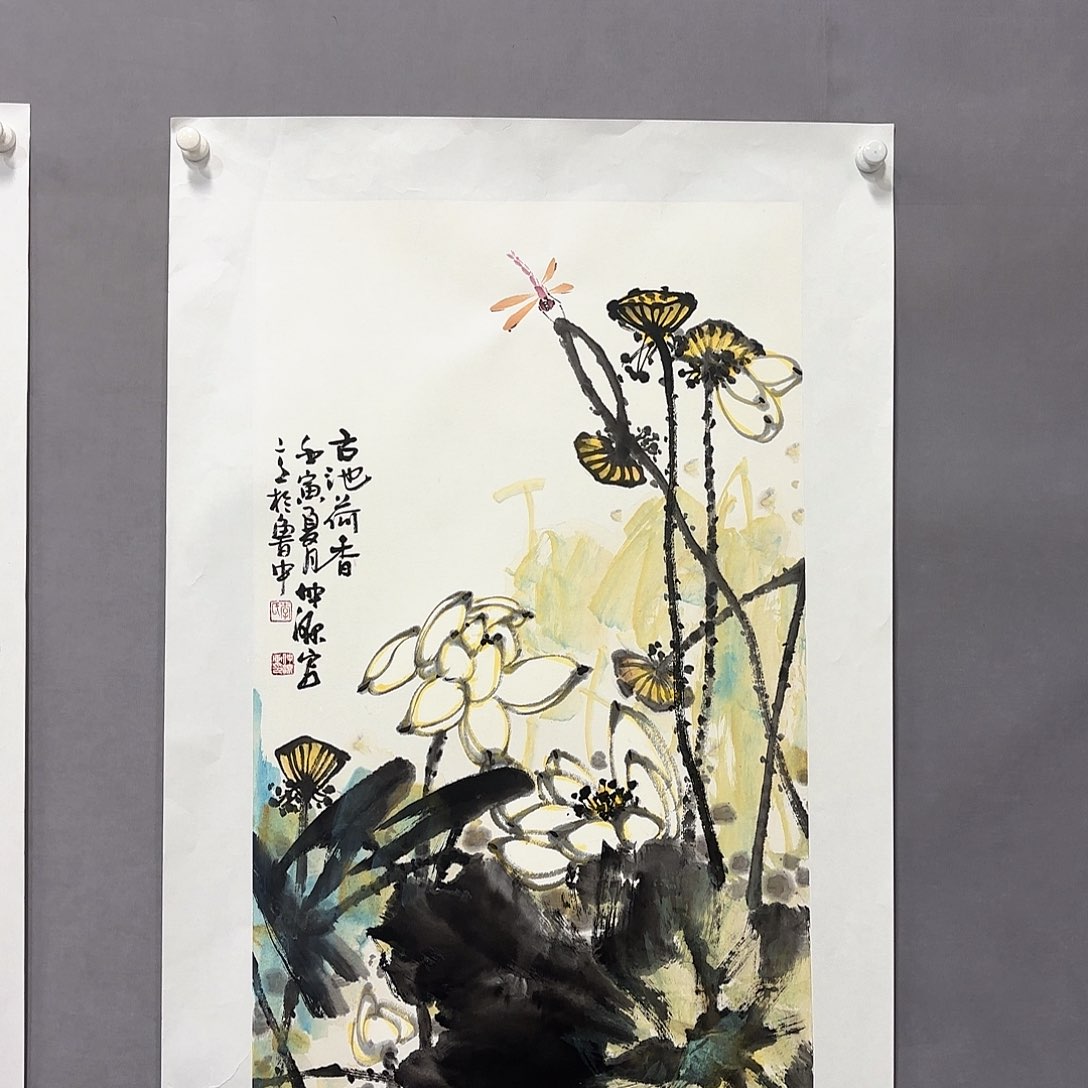 国画国画纯手绘作品请放心去藏