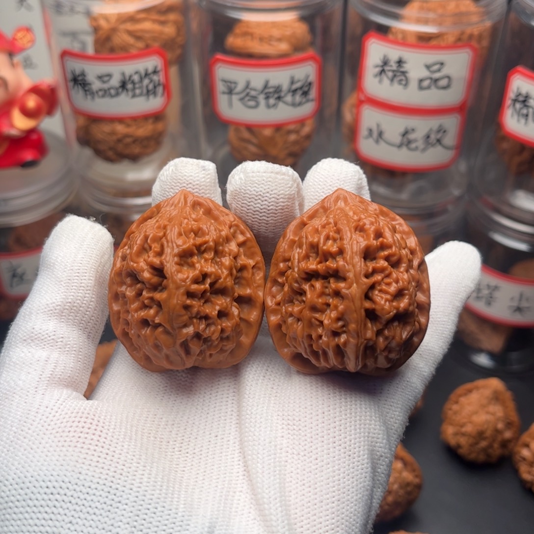 文玩核桃把件40御用凤凰台