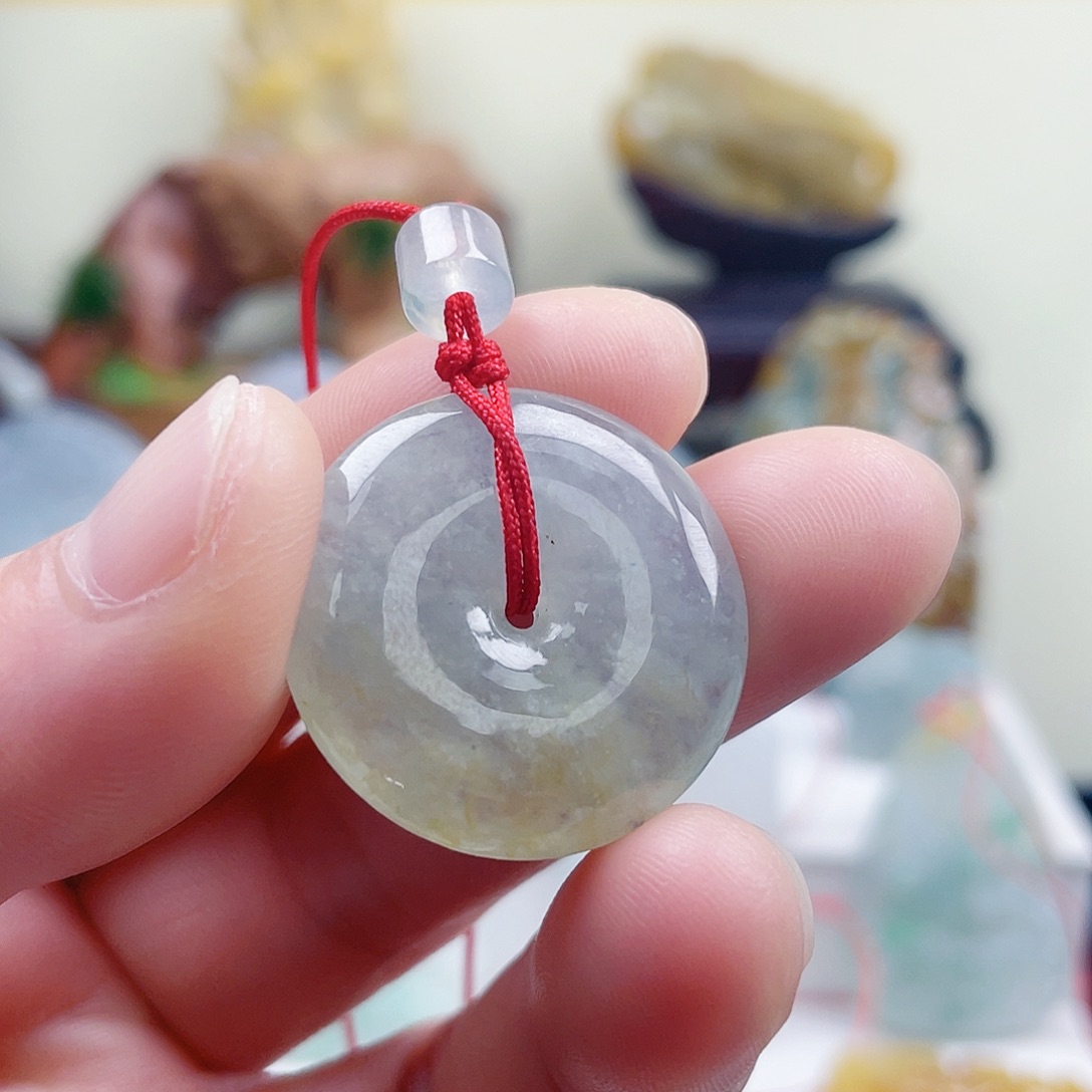 翡翠未镶嵌颈饰2222