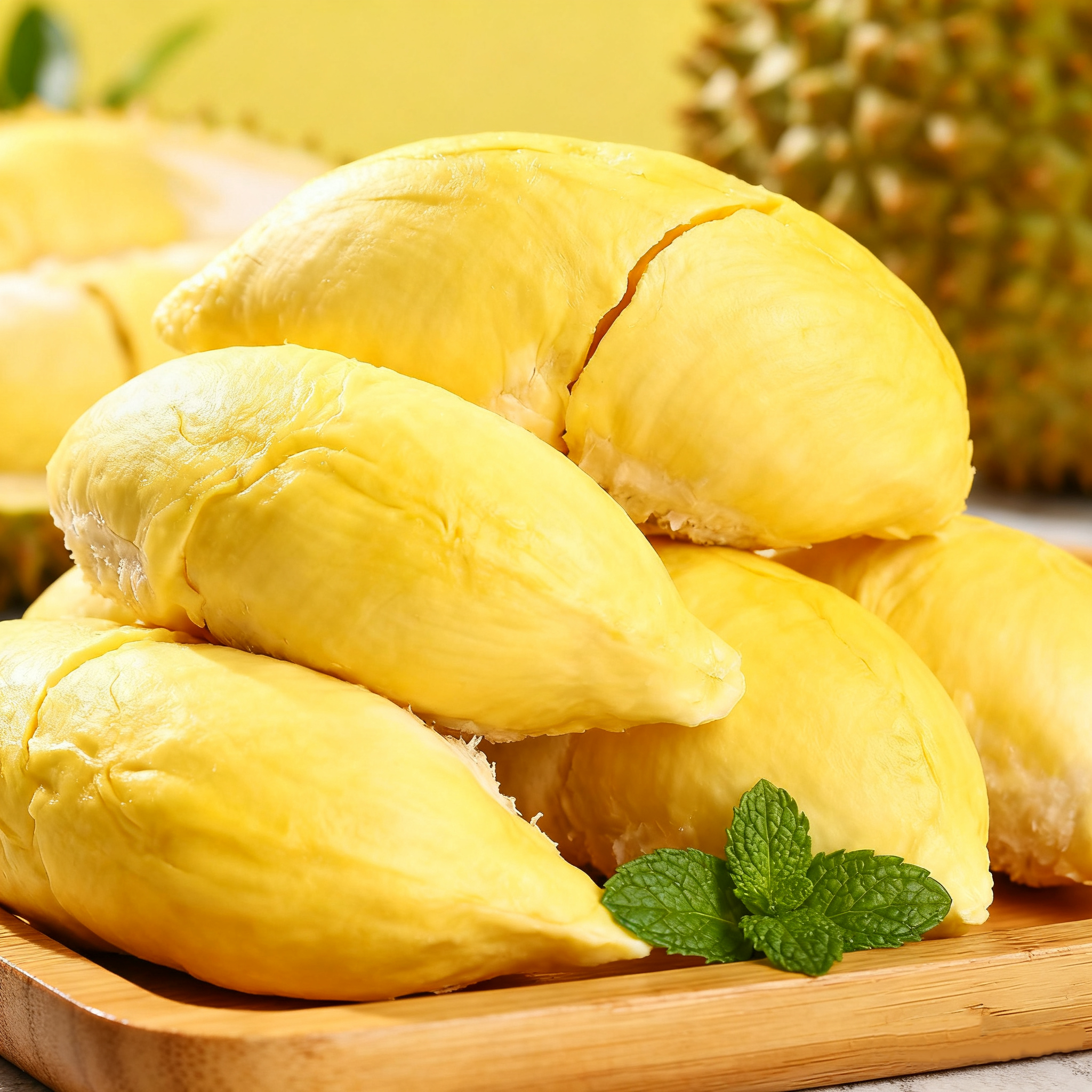 【省这么多！】泰国金枕榴莲果肉液氮锁鲜软糯香甜