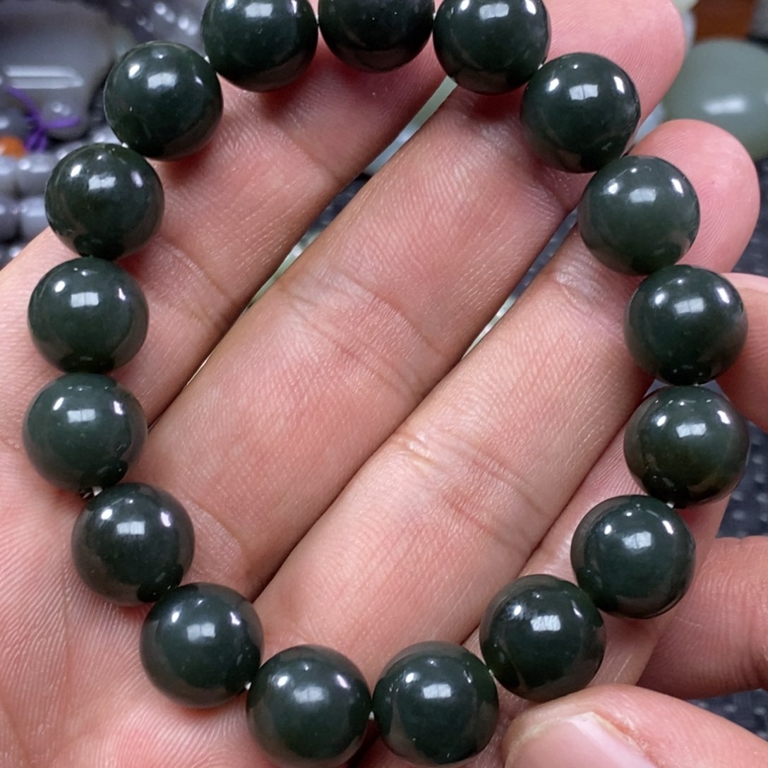 和田玉手链未镶嵌