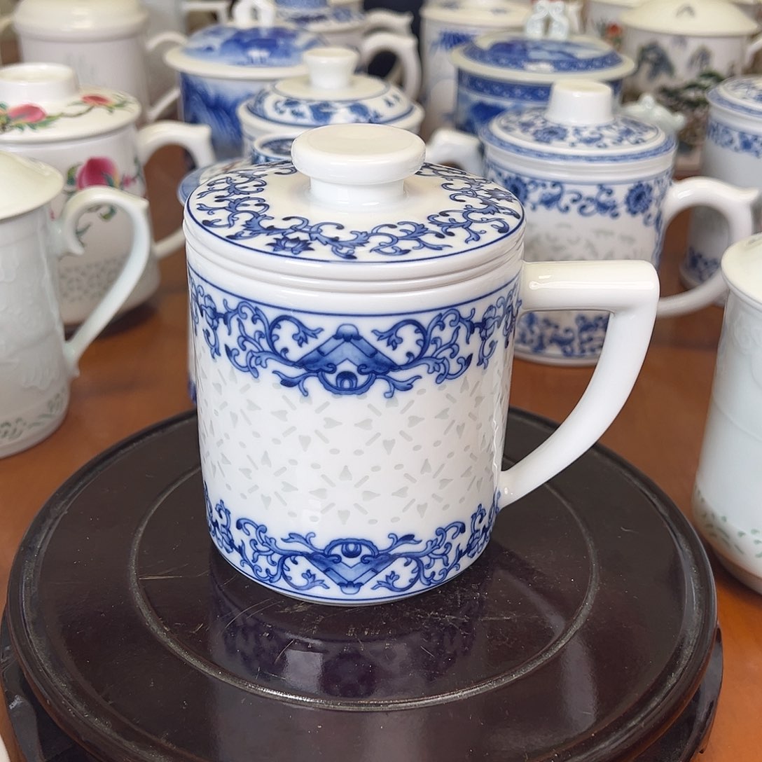 景德镇陶瓷高温办公杯