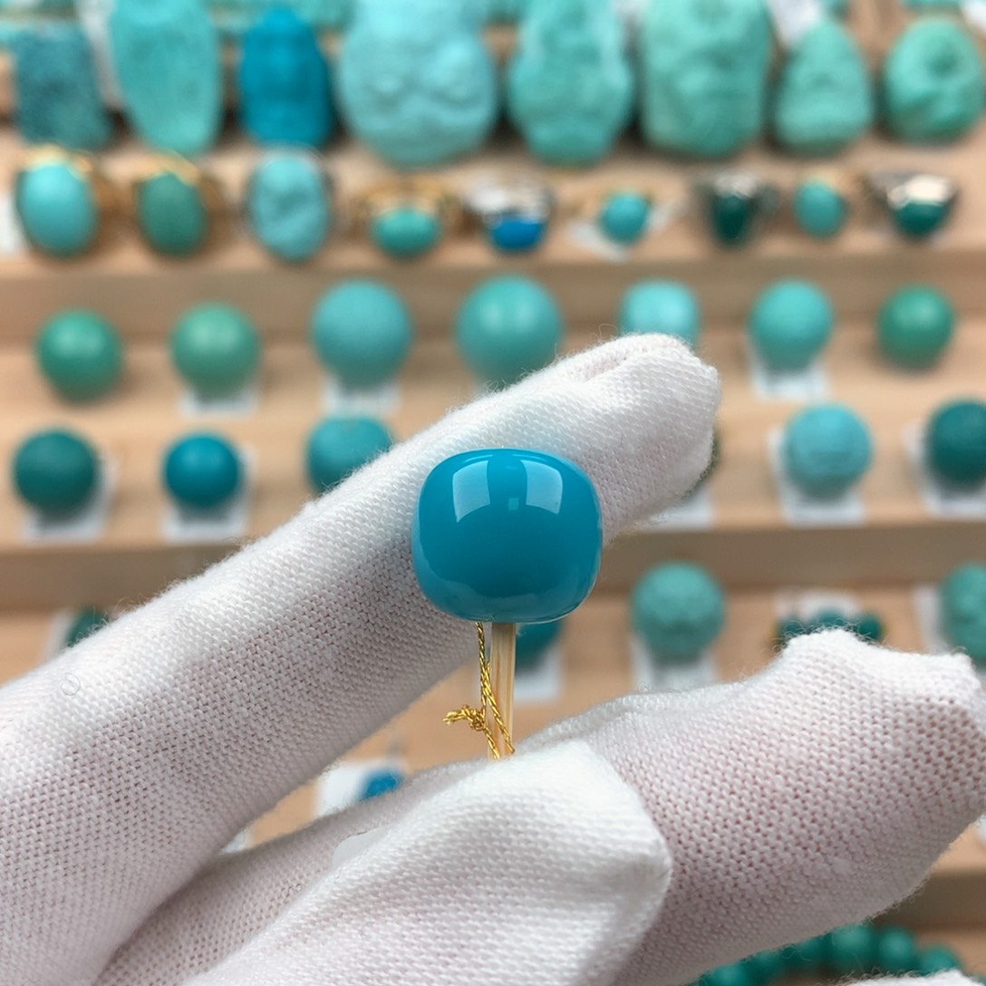 绿松石配饰未镶嵌13.1-11.9