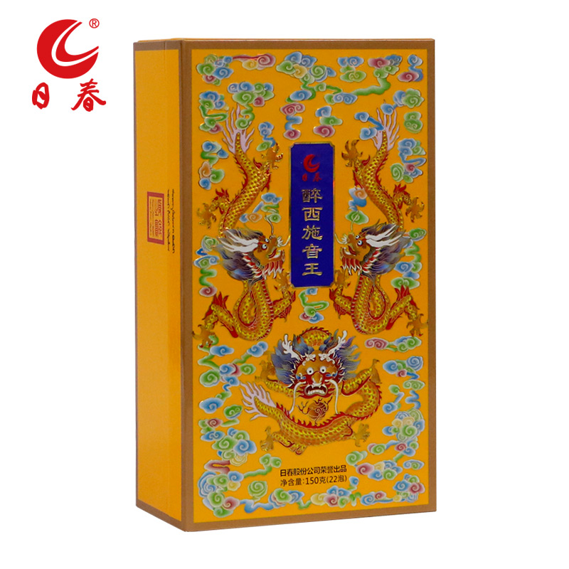 日春茶叶铁观音茶叶礼盒装（新版三星醉西施)150克清香型