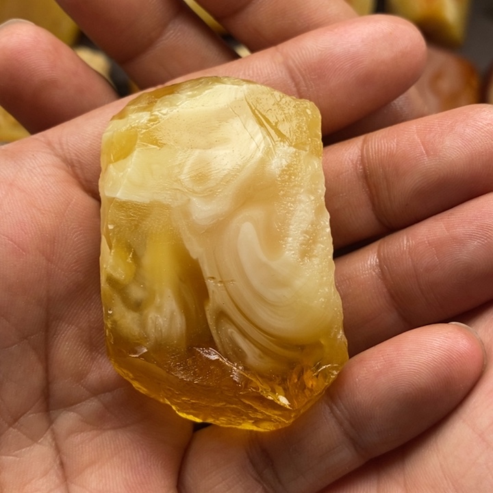 定制琥珀未镶嵌天然蜜蜡原石